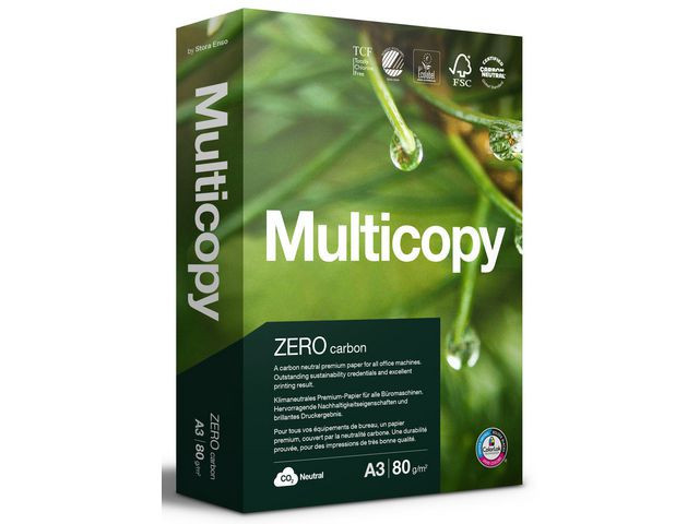 Kopipapir Multicopy Next A3 80G (500 ark)