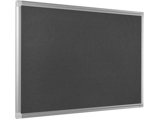 BildeOppslagstavle Bi-Office Filt 120X180 Grå