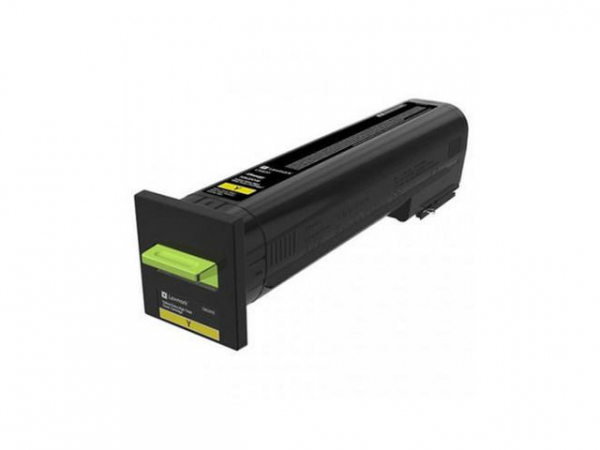 Toner Lexmark 72K2Xye Hy Corp 22K Yellow