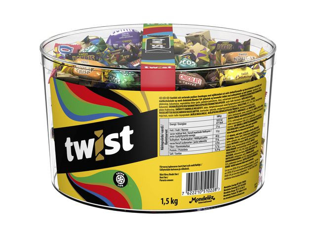 BildeSjokolade Twist Sylinder 1,5Kg