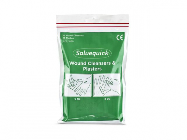 Plaster Salvequick Og Sårvask(20+10)
