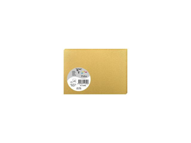 BildeKort Pollen 110X155Mm Gull (25 stk)