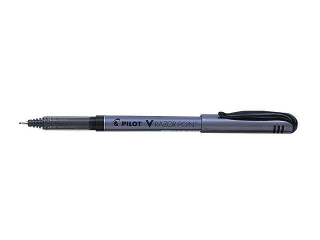 BildeFiberpenn Pilot V Razor Point Sort (12 stk)