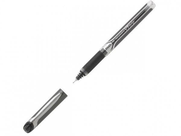 Rollerpenn Pilot Hi-Tecpoint V7 Grip Sor (12 stk)