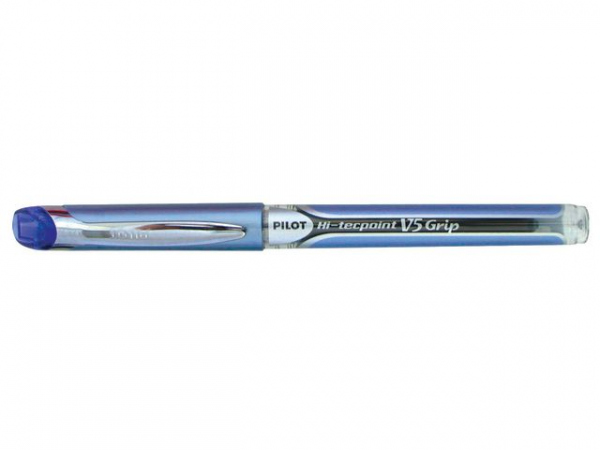 Rollerpenn Pilot Hi-Tecpoint V5 Grip Blå (12 stk)