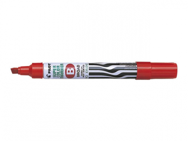 Merkepenn Pilot Sca-B Rød (12 stk)