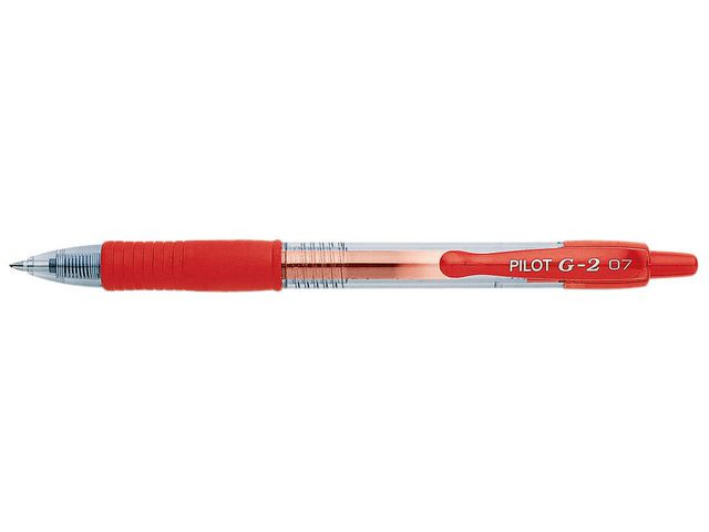 BildeGeleroller Pilot G2-7 Rød (12 stk)