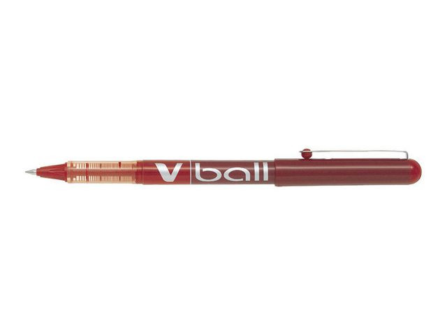 BildeRollerpenn Pilot V-Ball 05 Rød (12 stk)