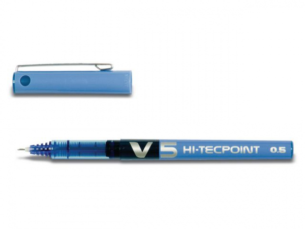 Rollerpenn Pilot Hi-Tecpoint V5 Blå (12 stk)