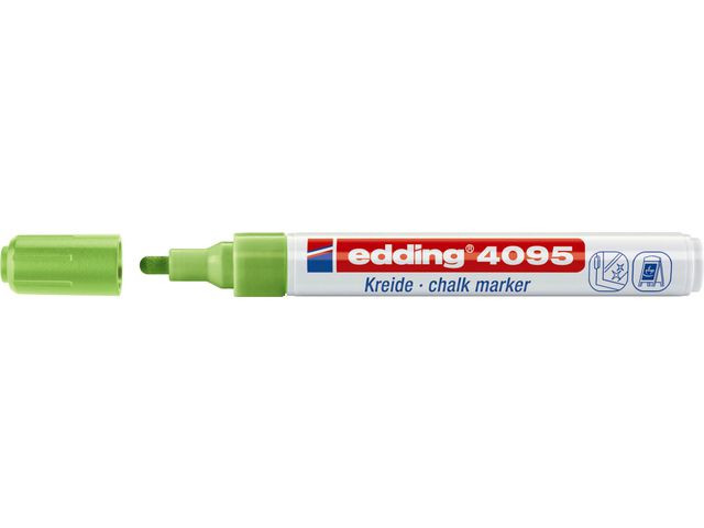 BildeMerkepenn Edding 4095 Kritt Ass. Frg (4 stk)
