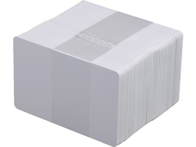 BildePlastkort 0,76Mm Hvite (100 stk)