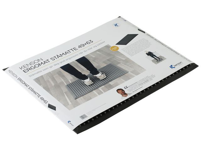 BildeAvlastningsmatte Kenson 49X63 Sort