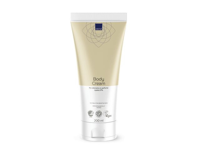BildeHudkrem Abena U/Farg/Parf 28% Fett 200Ml