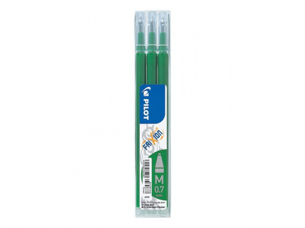 Refill Pilot Frixion 07 Grønn (3 stk)