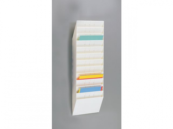 Blanketthylle Durable A4 Ligg 12Rom Hvit