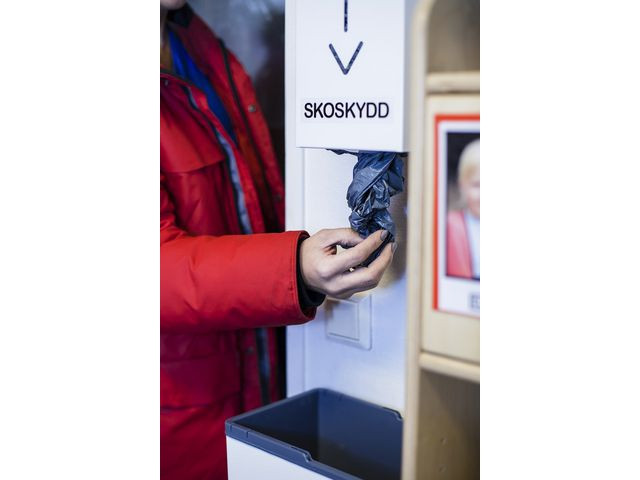 BildeSkoovertrekk-Dispenser Polynova