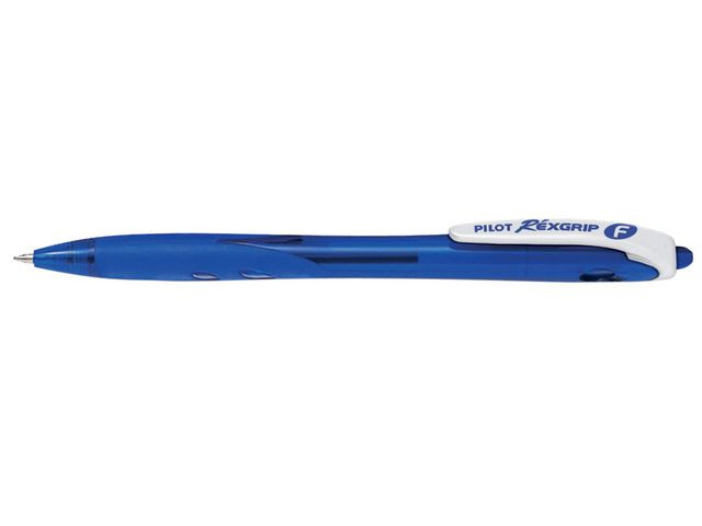 BildeKulepenn Pilot Begreen Rexgrip F Blå (10 stk)