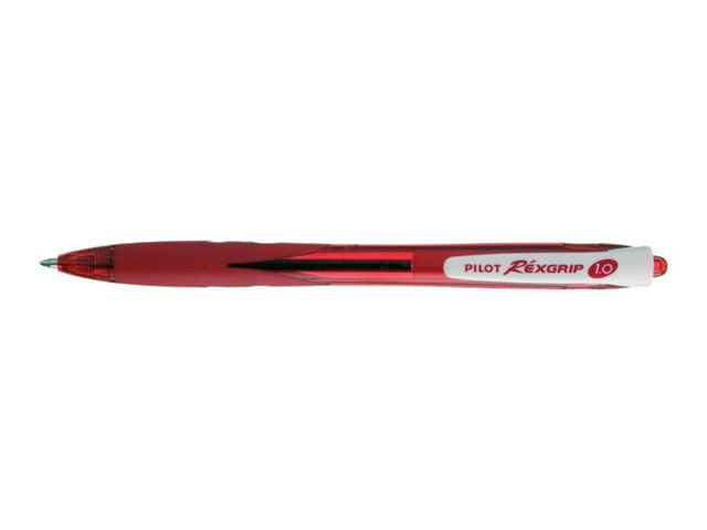 BildeKulepenn Pilot Begreen Rexgrip M Rød (10 stk)