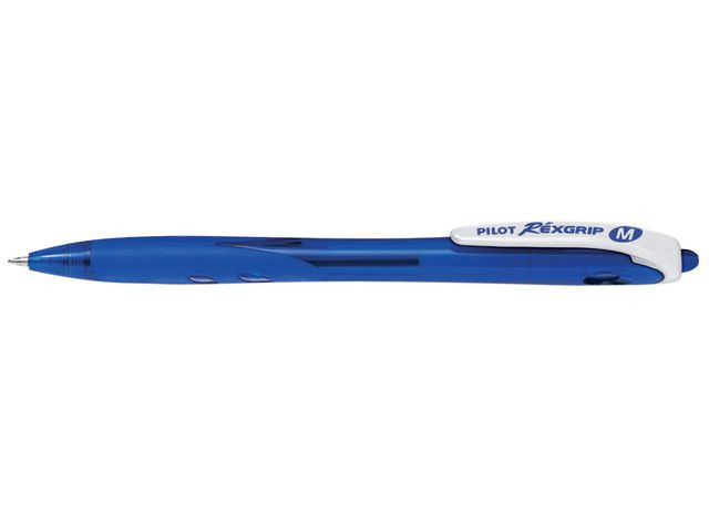 BildeKulepenn Pilot Begreen Rexgrip M Blå (10 stk)