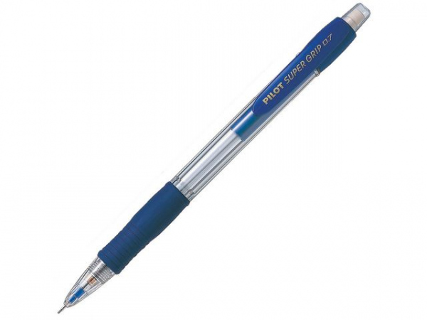 Trykkblyant Pilot Supergrip 07Mm Blå (12 stk)