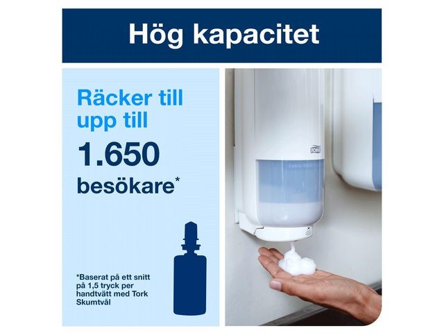 BildeDispenser Tork Sensor Skum/Flyt. S4 Hvit