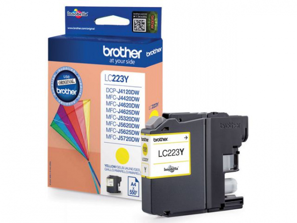 BROTHER Ink LC223Y LC-223 Yellow