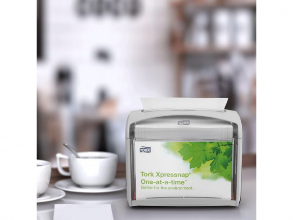 Serviettdispenser Tork N4 Bord Grå