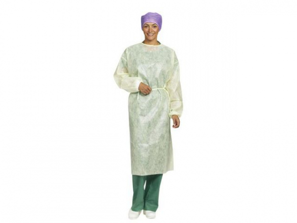 Beskyttelsesfrakk Barrier Xl Gul (40 stk)