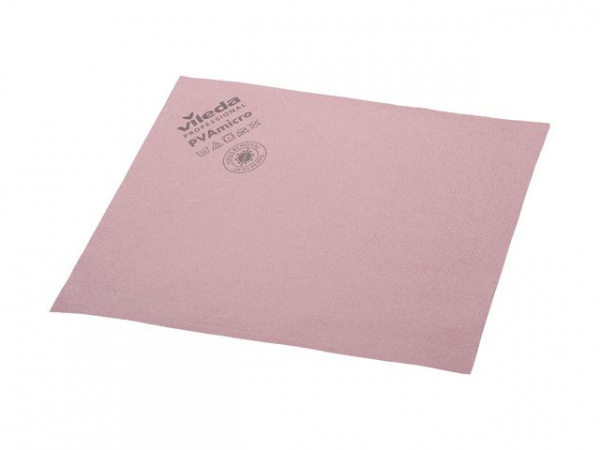 Klut Vileda Pvamicro 38X35Cm Rød (5 stk)