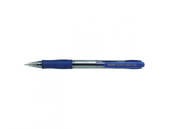 Kulepenn Pilot Supergrip M Blå Blister