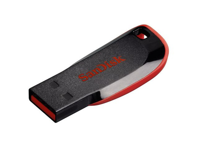 SANDISK USB-minne 2.0 Blade 32GB Svart