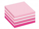 Notatkube Post-It 76X76 Ass Rosa/Hvit