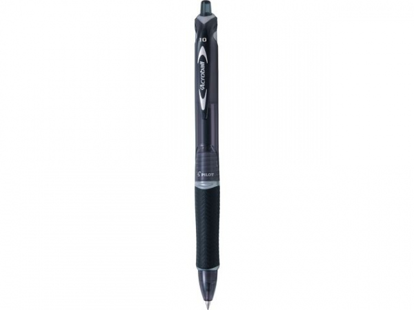 Kulepenn Pilot Acroball P M Sort (10 stk)