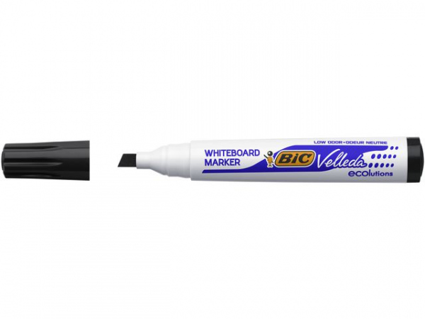 Whiteboardpenn Bic Velleda 1751 Sort (12 stk)