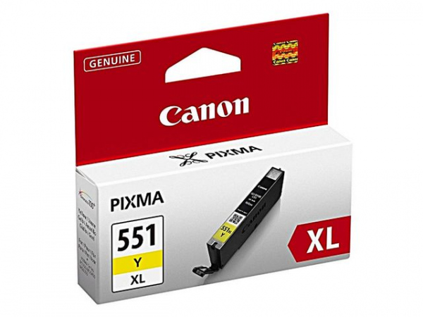 Blekk Canon Cli-551Xl Y Gul