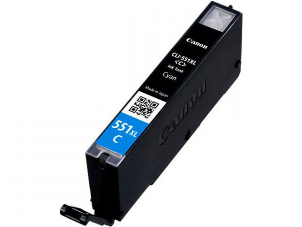 Blekk Canon Cli-551Xl C Blå