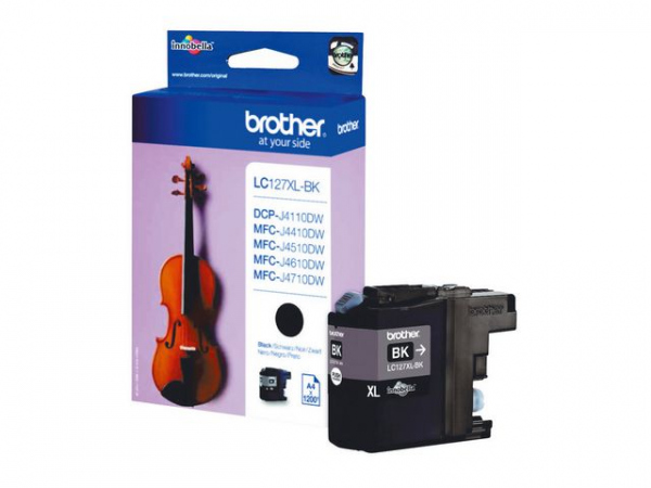 Blekk Brother Lc127Xlbk Sort