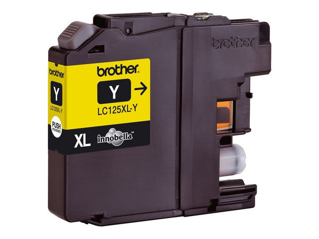 BildeBlekk Brother Lc125Xly Gul