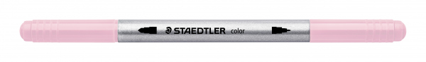 STAEDTLER Fiberpen tusjer dobbel spiss pastellfarger assorte