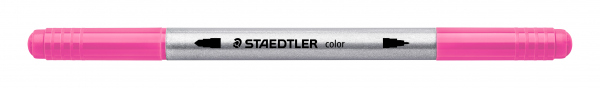 STAEDTLER Fiberpen tusjer dobbel spiss assortert (6)