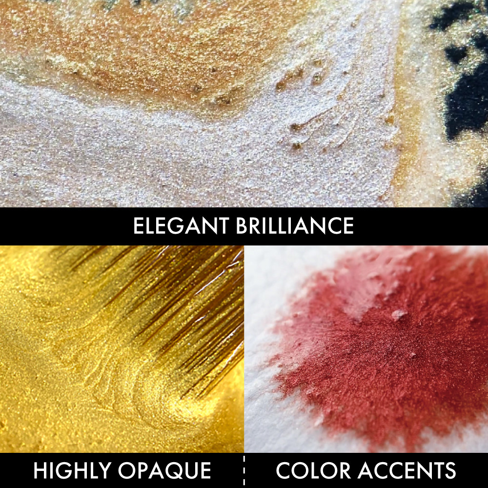 GANSAI TAMBI Aquarel 24 colour set metallic