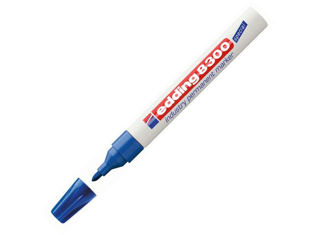 BildeMerkepenn Edding 8300 Blå (10 stk)
