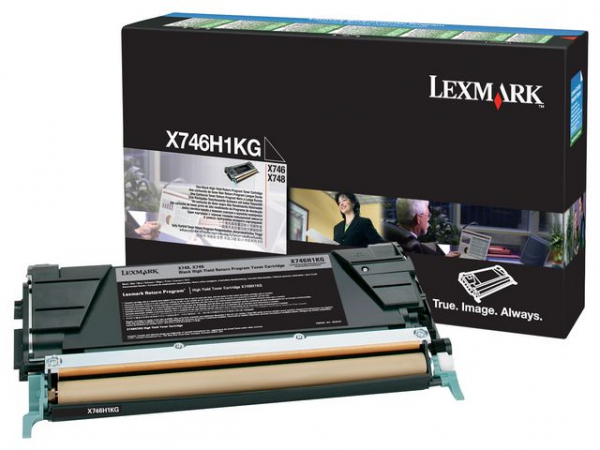 Toner Lexmark X746H1Kg 12K Sort