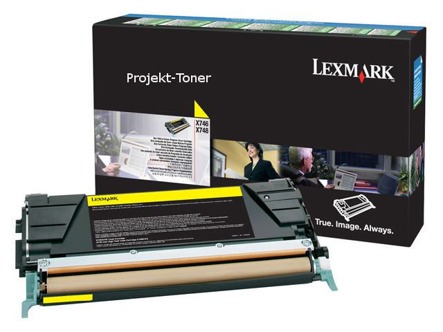 BildeToner Lexmark Cc X746A3Yg 7K Gul