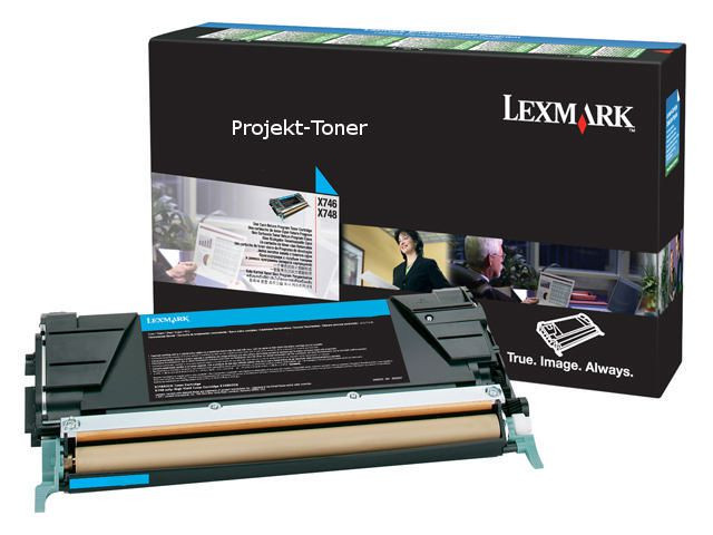 BildeToner Lexmark Cc X746A3Cg 7K Blå