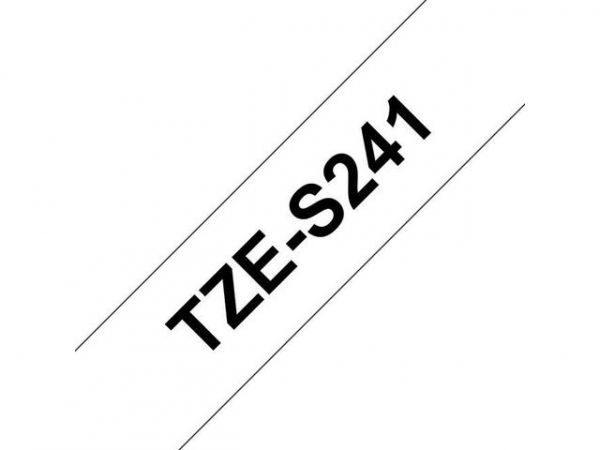 Tape Brother Tzes-241 18Mmx8M Sort/Hvit