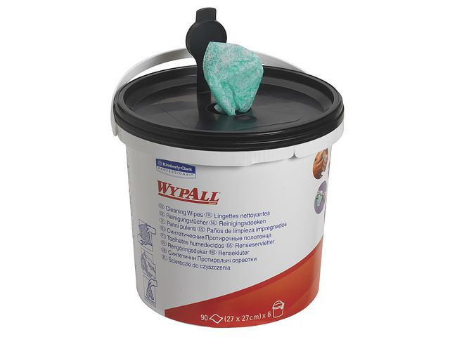 BildeRenseserviett Wypall Grønn (90 stk/pk, 6 pakker)