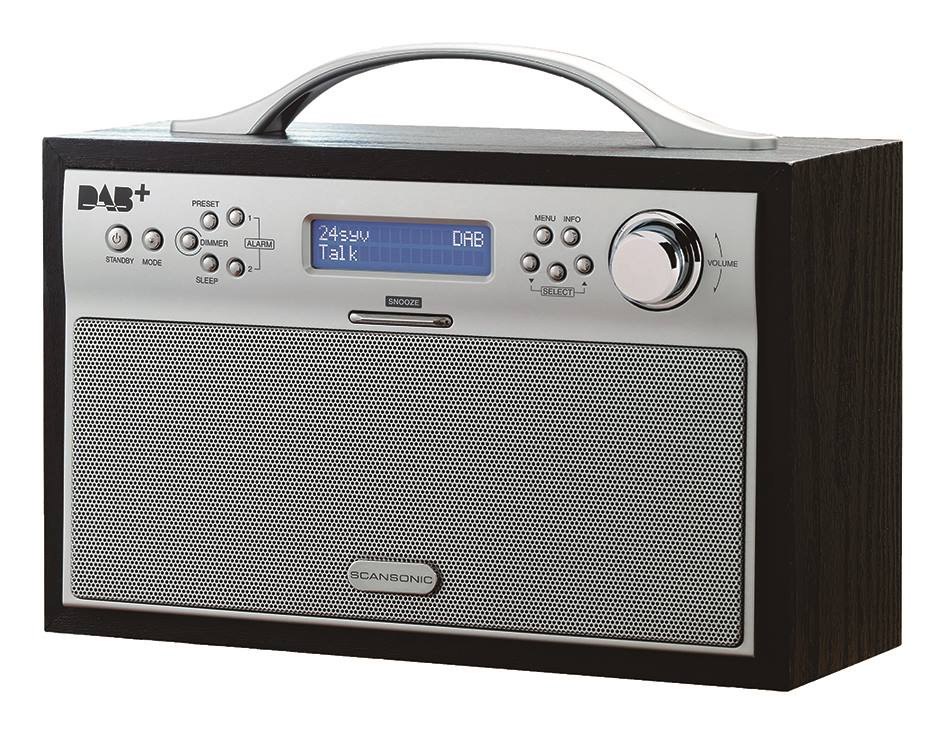 BildeScansonic DA88 DAB+ radio - SORT