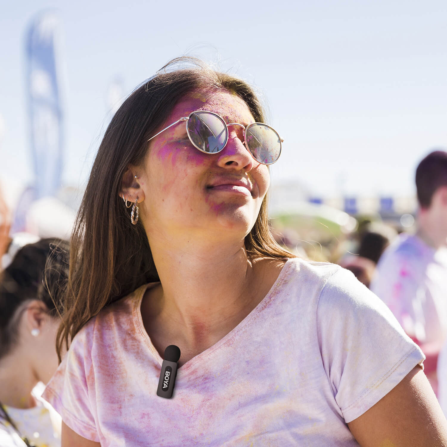 BOYA Wireless Microphone x1 BY-V10 v2.0 Mini USB-C 2.4GHz