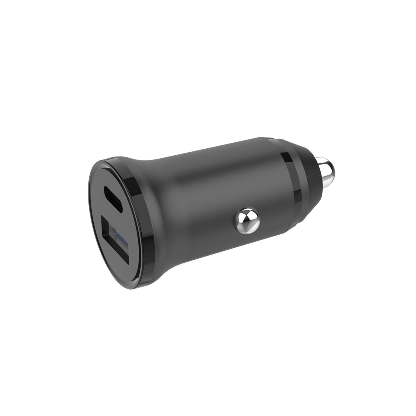 GEAR Charger 12/24V 1xUSB-C + 1xUSB-A PD 30W + QC18.0W MAX Black